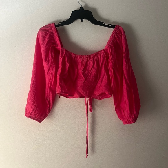 Pink adjustable blouse - Picture 2 of 2